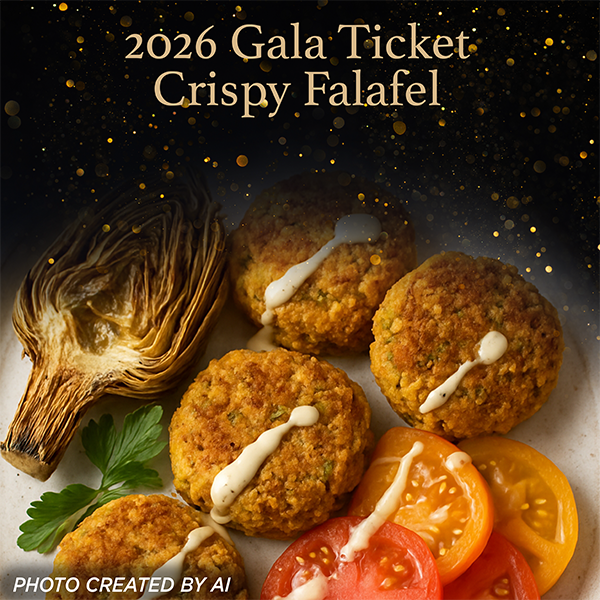 2026 Gala Single Ticket - Crispy Falafel